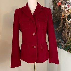 Vintage Kenneth Cole New York Brushed Velvet Blazer Size 4